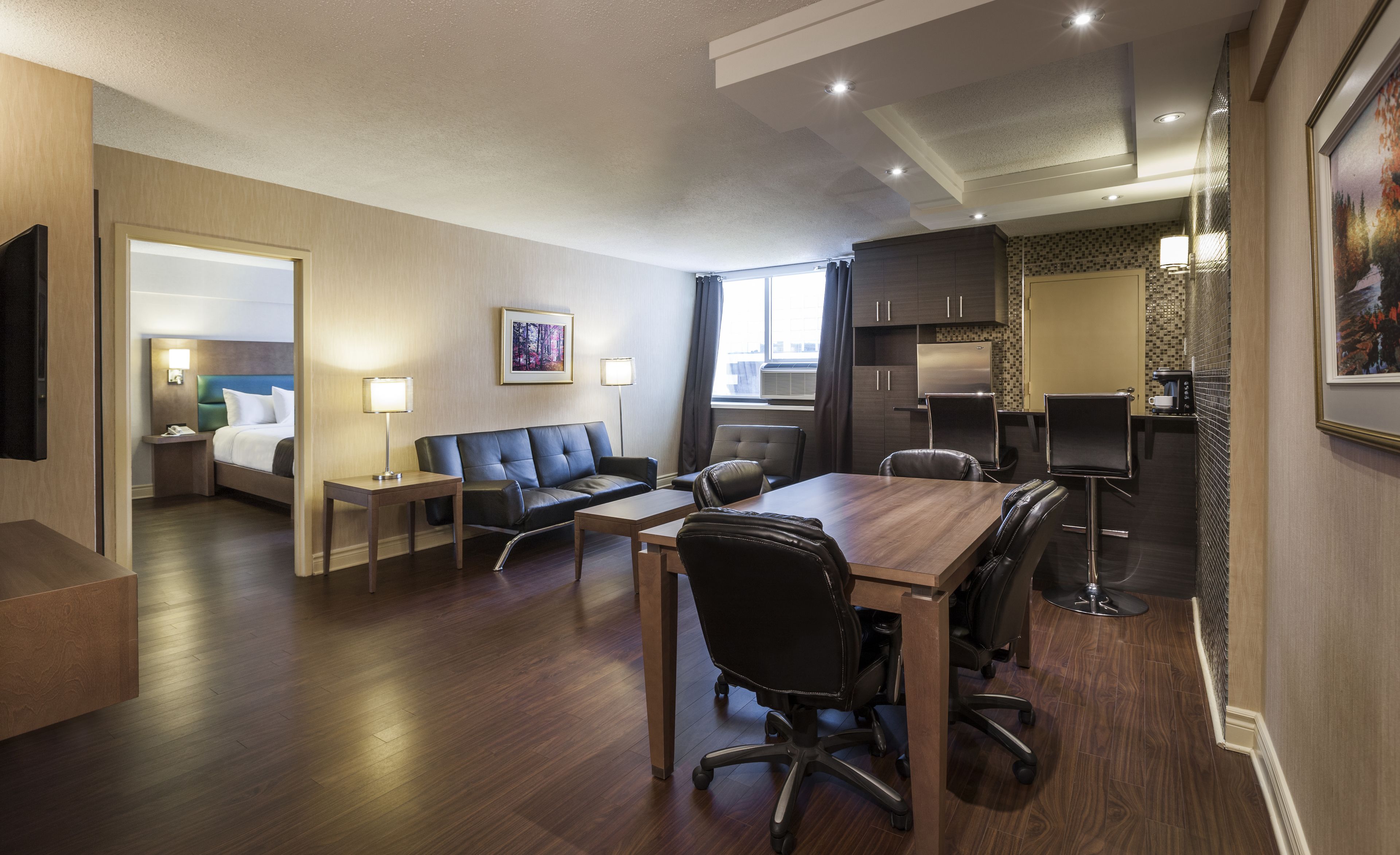 行政套房, 1 張特大雙人床 | 客房景觀