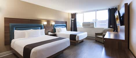 Ropa de cama de alta calidad y escritorio