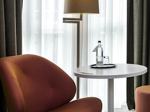 In-room safe, blackout curtains, soundproofing, free WiFi
