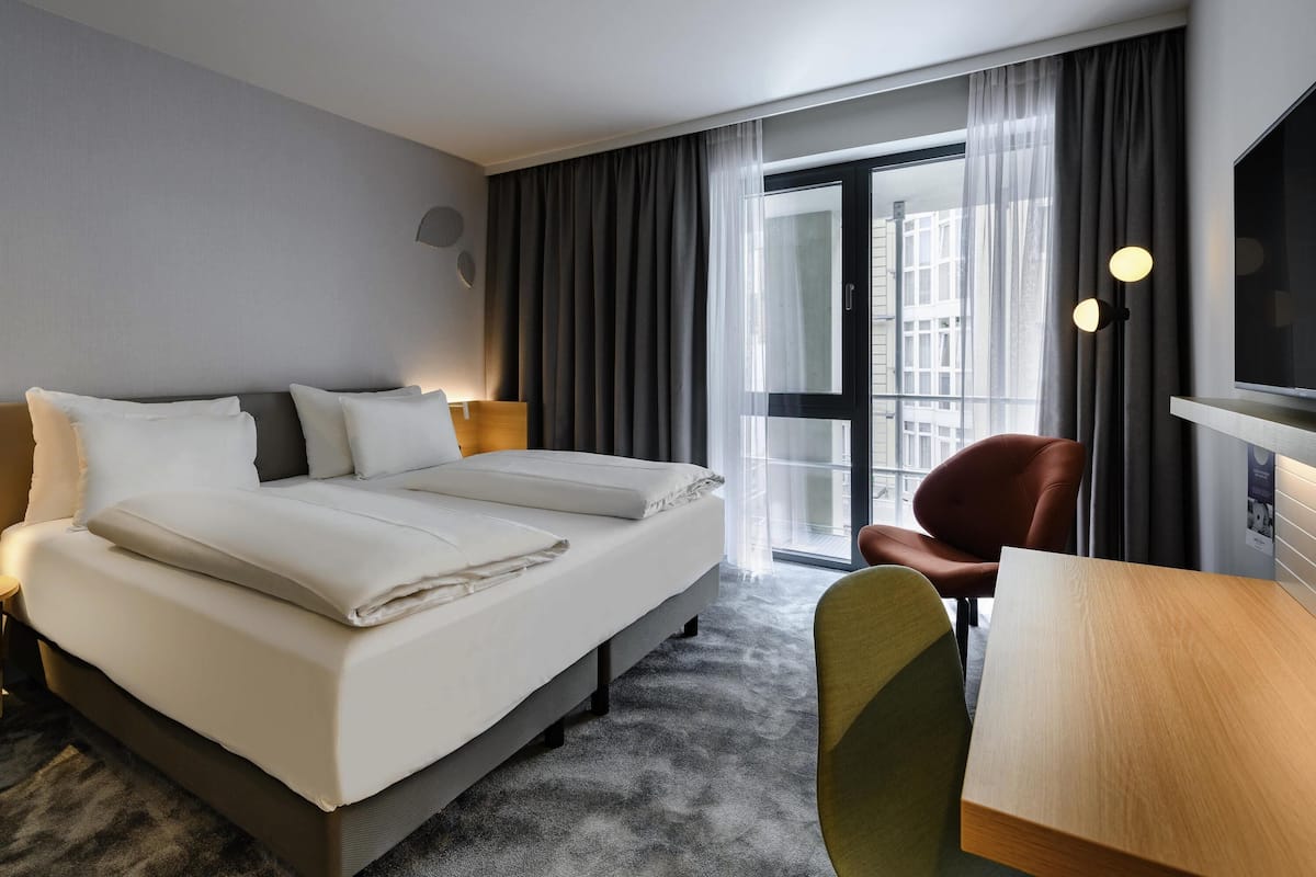 Privilege, Chambre, 1 lit double | Coffres-forts dans les chambres, rideaux occultants