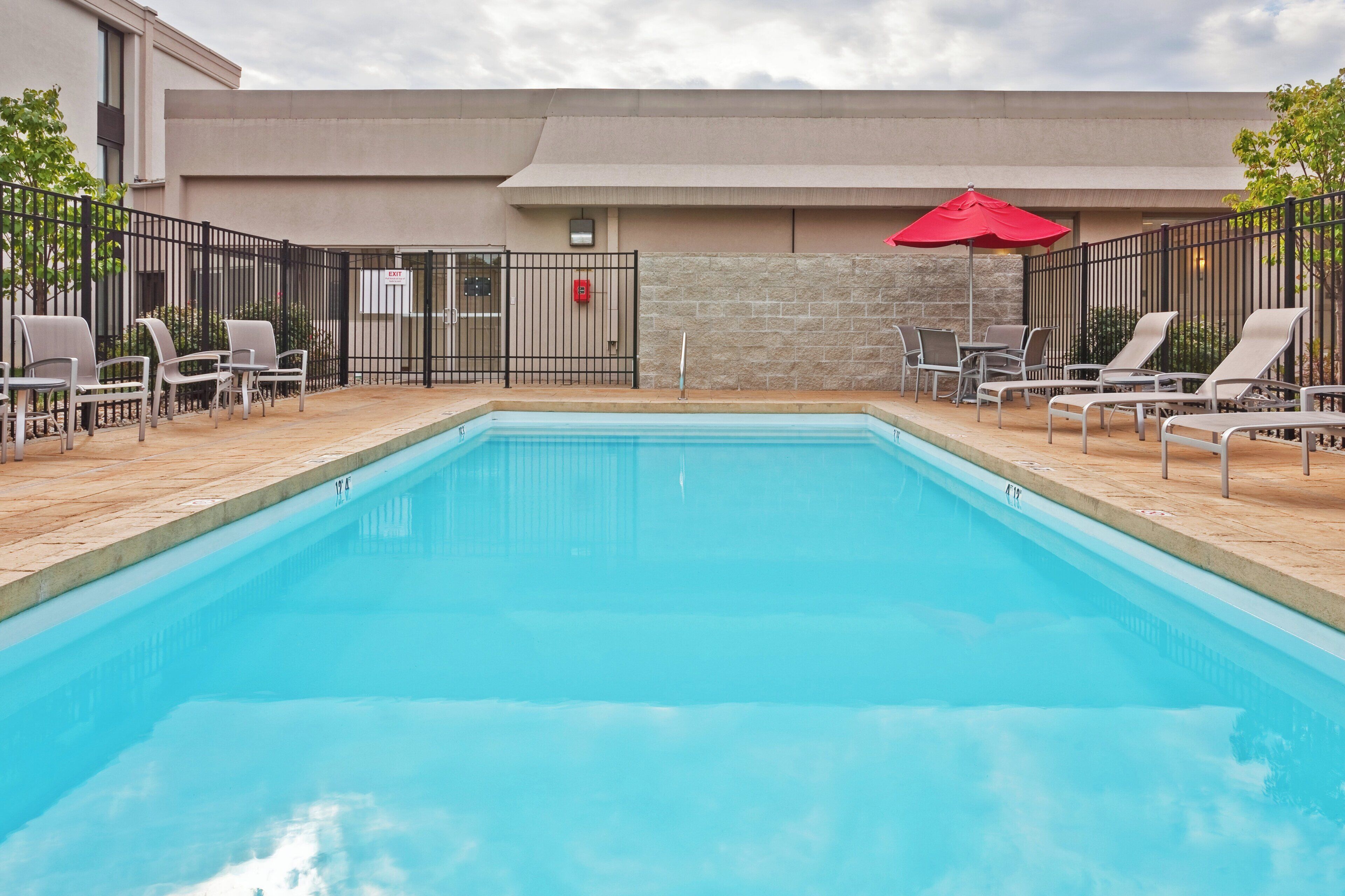 Seasonal outdoor pool
