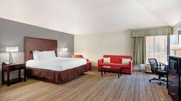 Standard Room, 1 King Bed, Non Smoking, Refrigerator & Microwave (Larger Room;with Sofabed)