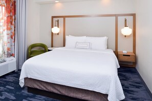 Suite, 1 Bedroom, Non Smoking | Desk, laptop workspace, blackout drapes, soundproofing