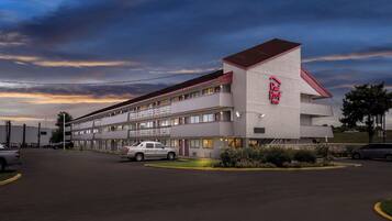 Front of property - evening/night