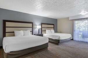 Standard Room, Multiple Beds, Non Smoking, Balcony (2nd Floor) | Hypo-allergenic bedding, desk, blackout drapes, iron/ironing board