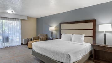 Ropa de cama hipoalergénica, escritorio y cortinas blackout