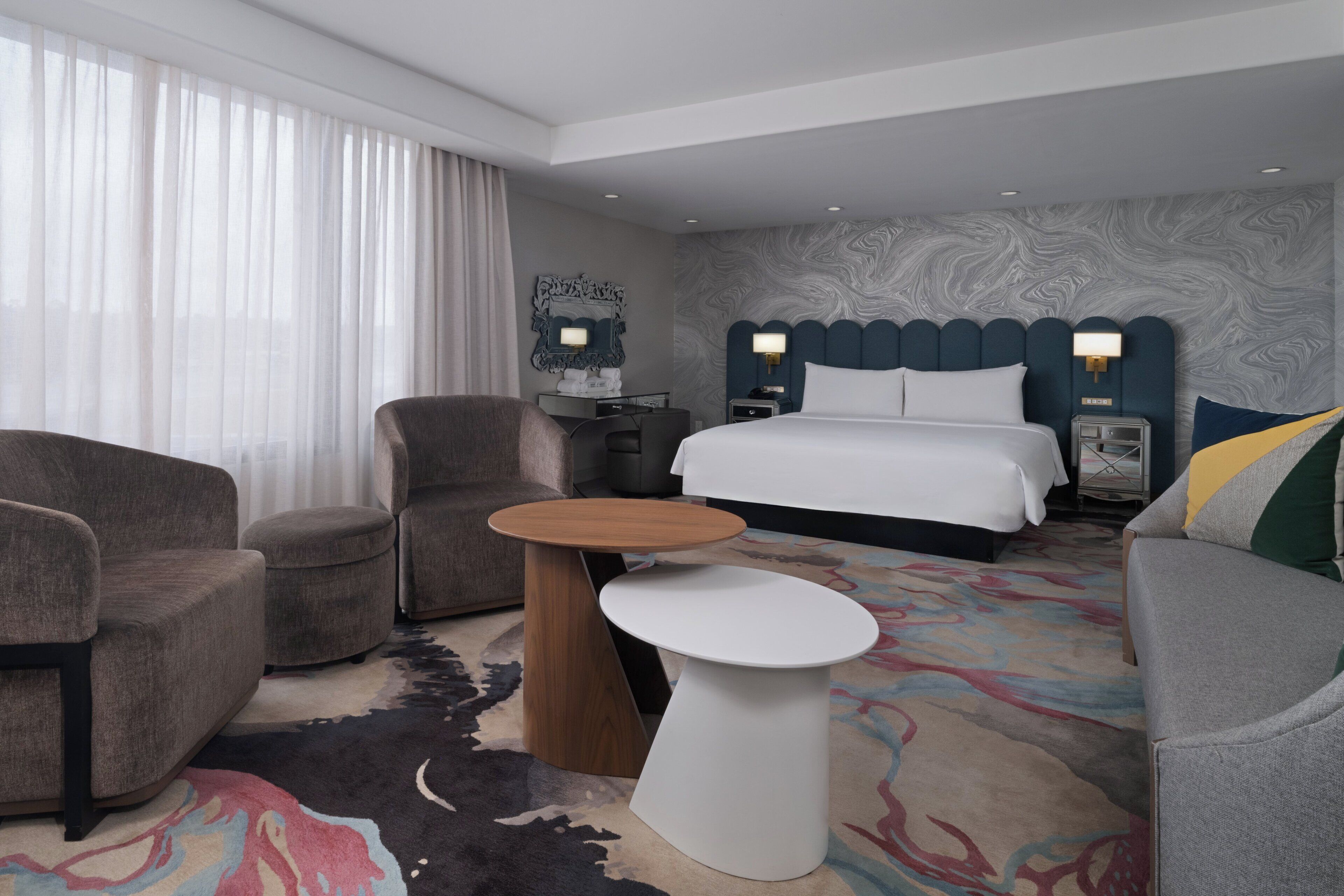 Suite, 1 cama King size (Living Area) | Ropa de cama de alta calidad y camas con pillow-top 