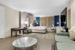 Premium bedding, pillowtop beds, in-room safe, desk