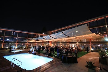 Outdoor pool, free cabanas, pool umbrellas at The Hills Hotel