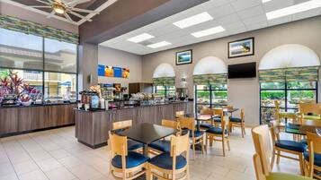 Free buffet breakfast