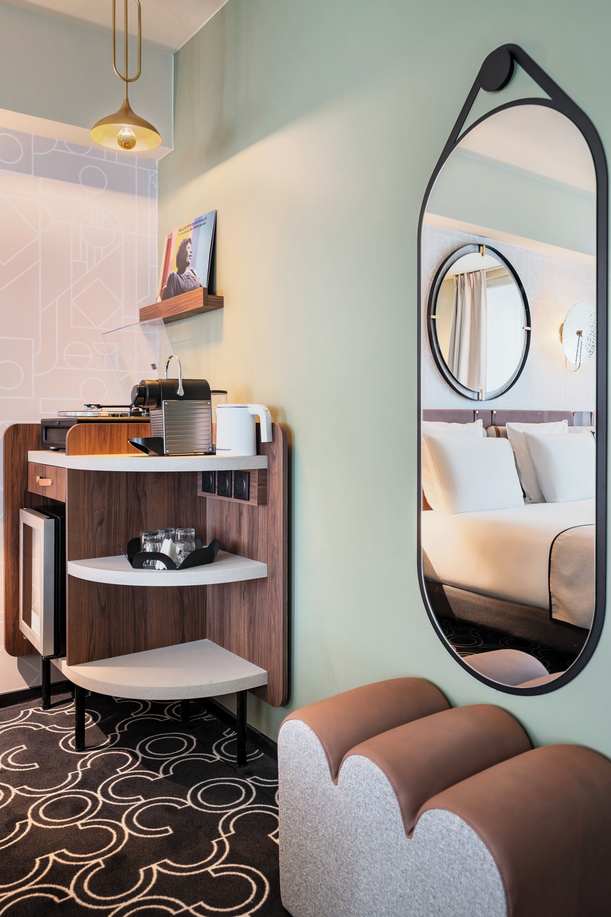 privilege, premium room, 1 double bed with sofa bed | premium bedding, in-room safe, blackout curtains, soundproofing