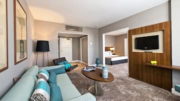 Premium bedding, minibar, in-room safe, desk