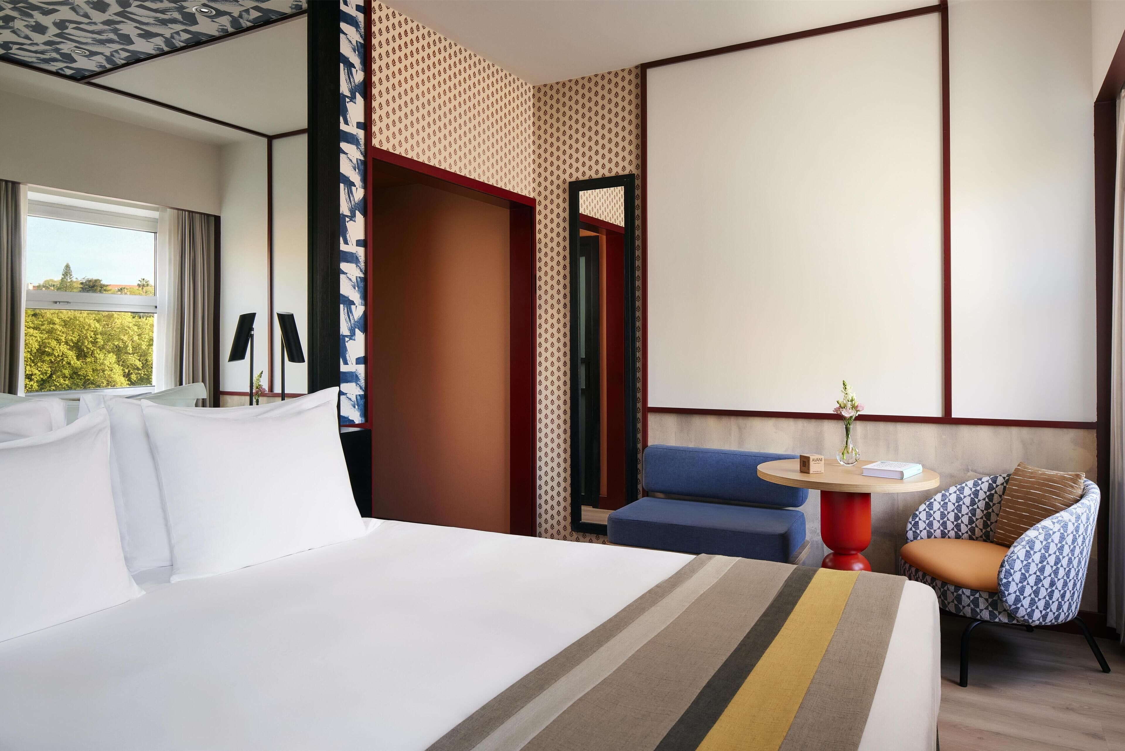 Avani Room, View | Minibaari, työpöytä, pimennysverhot, vuodevaatteet