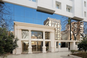 Façade de l’hébergement