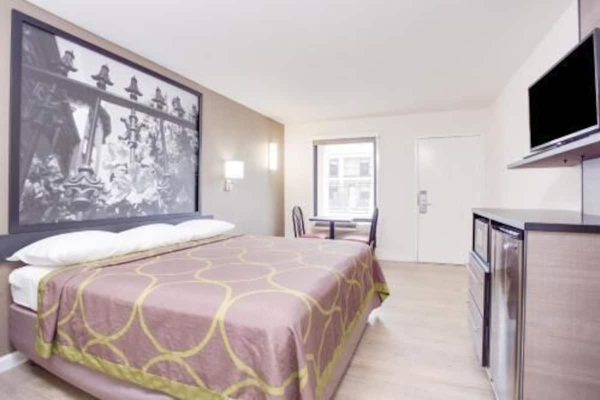 In-room safe, desk, iron/ironing board, free cribs/infant beds