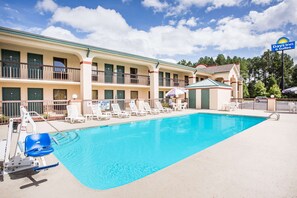Seasonal outdoor pool
