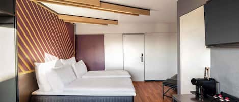 Bureau, rideaux occultants, chambres insonorisées, Wi-Fi gratuit