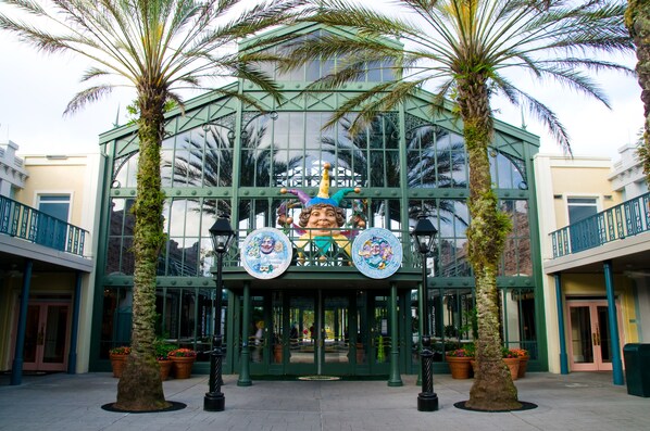 Entrada de la propiedad