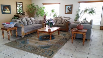 Sala de estar en el lobby