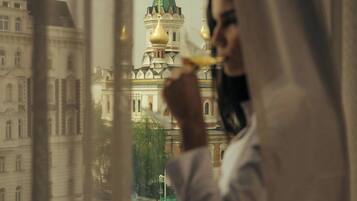 Blick von der Unterkunft