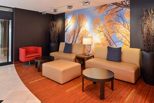 Sala de estar en el lobby