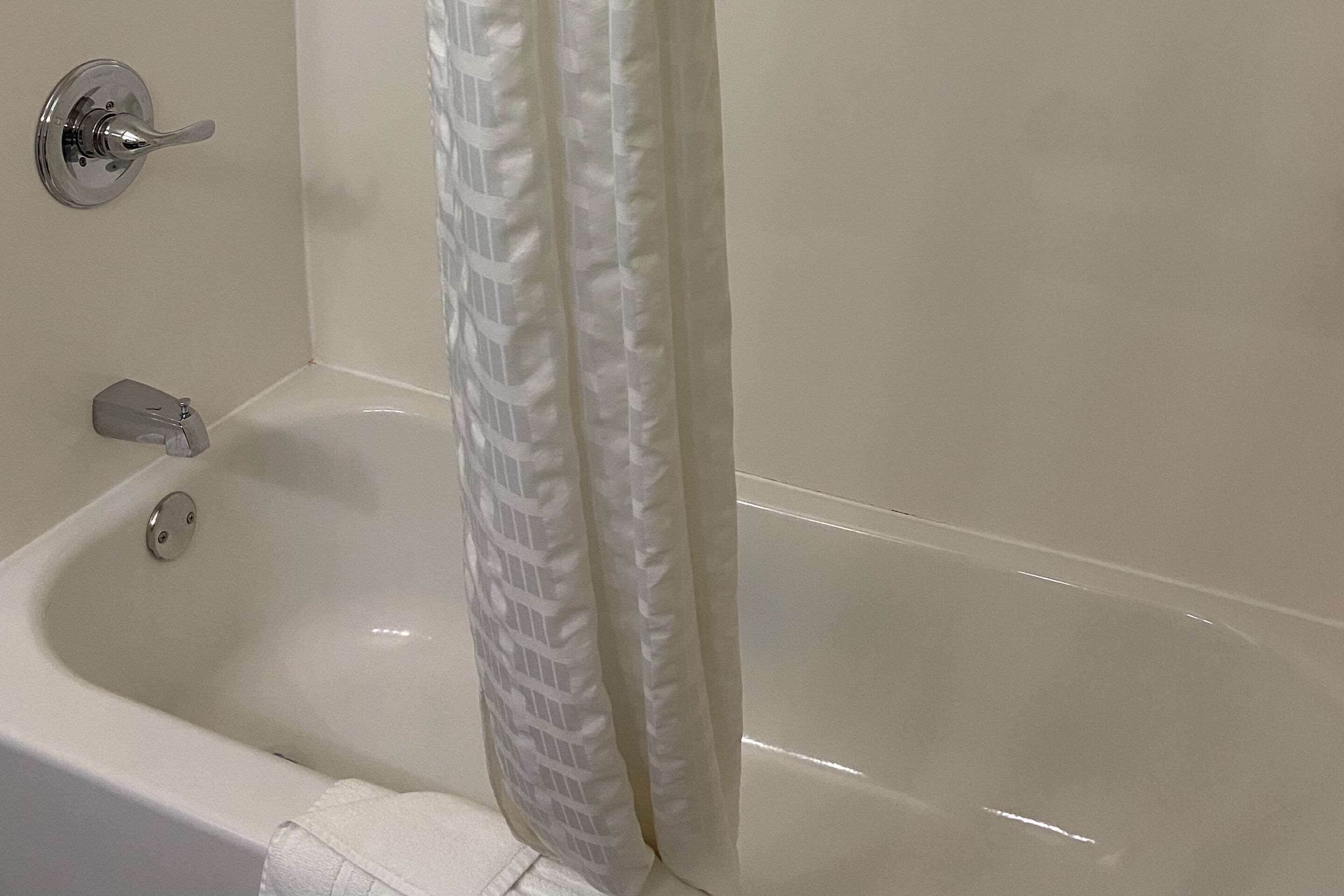 suite, 2 queen beds, non smoking | desk, laptop workspace, blackout curtains, iron/ironing board