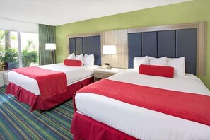 In-room safe, desk, iron/ironing board, free cribs/infant beds