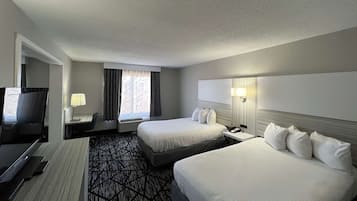 Suite, Multiple Beds, Non Smoking (Two-Bedroom) | Egyptian cotton sheets, premium bedding, desk, blackout drapes