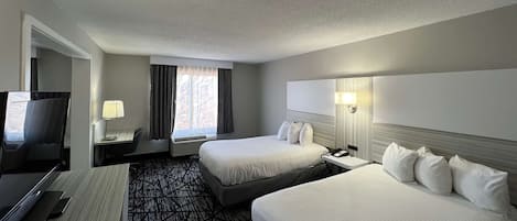 Suite, Multiple Beds, Non Smoking (Two-Bedroom) | Egyptian cotton sheets, premium bedding, desk, blackout curtains