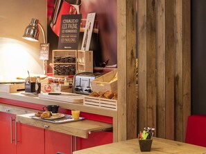 Morgenmadsbuffet hver dag mod et gebyr