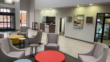 Sala de estar en el lobby