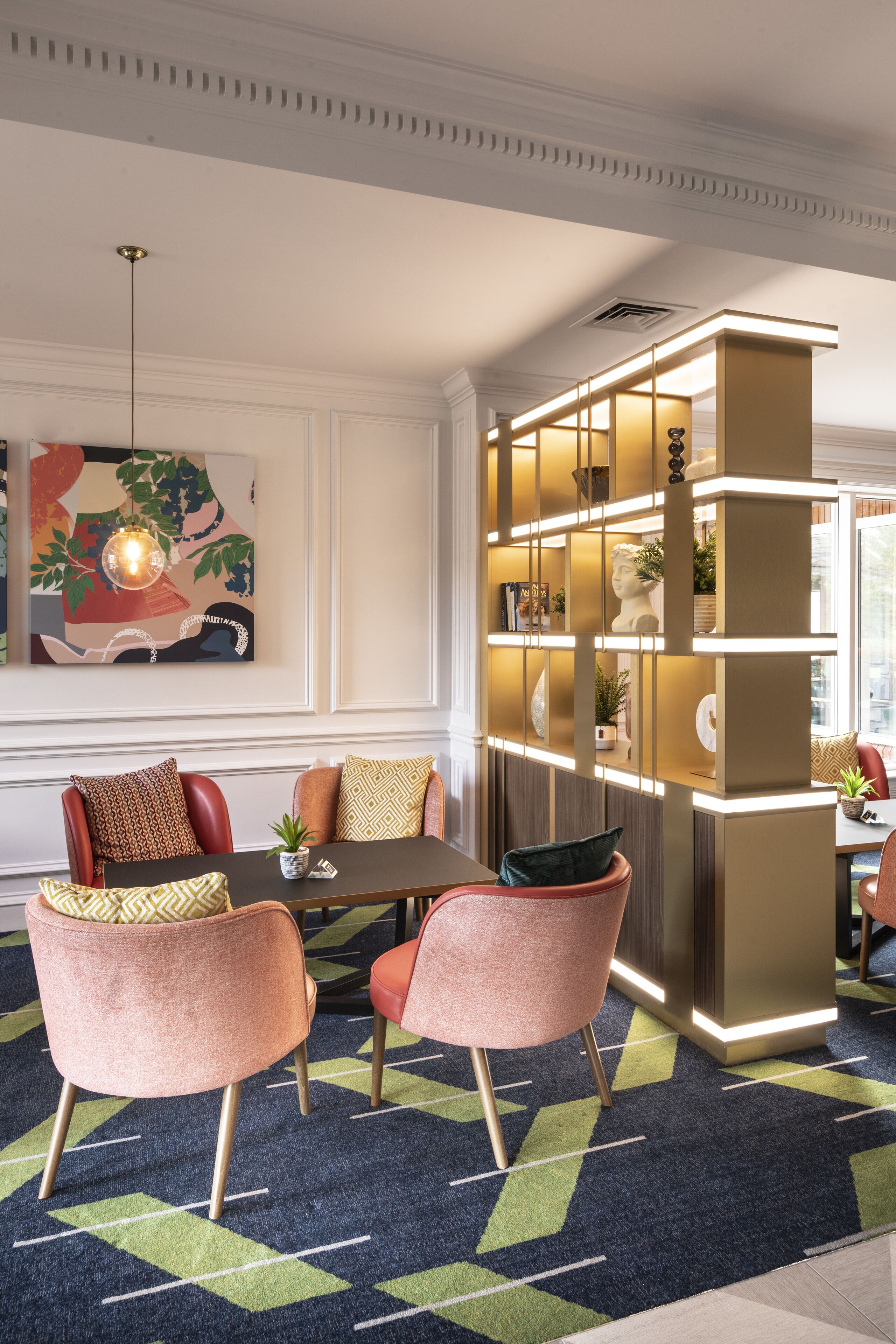 Sitzecke in der Lobby