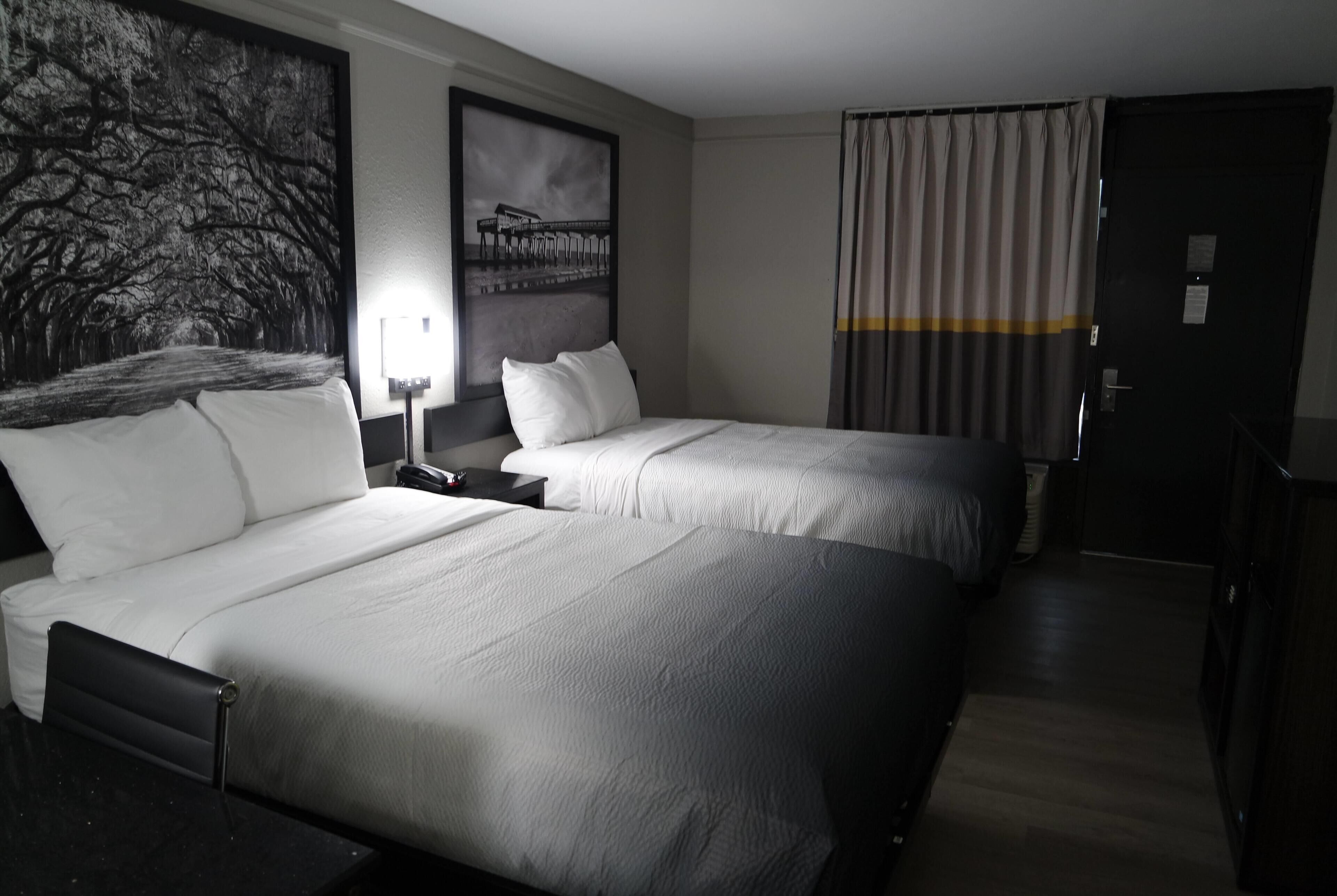 Room, 2 Queen Beds, Non Smoking | Premium bedding, pillow-top beds, desk, laptop workspace