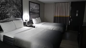 Room, 2 Queen Beds, Non Smoking | Premium bedding, pillow-top beds, desk, laptop workspace