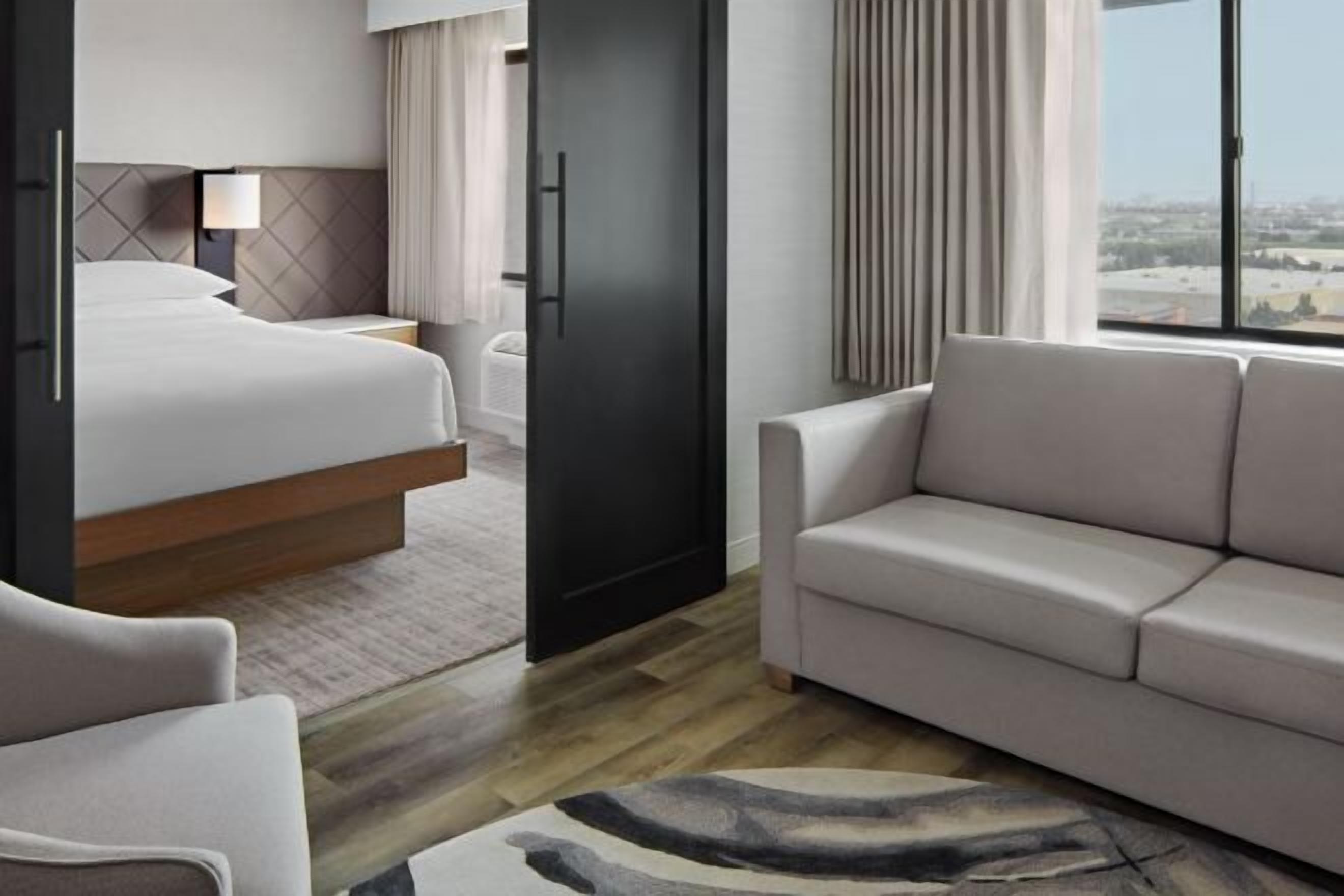 In-room safe, desk, blackout drapes, iron/ironing board