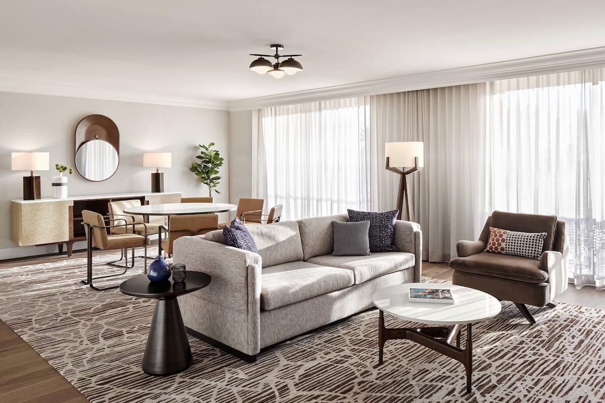 Suite, 1 King Bed with Sofa bed | 1 bedroom, premium bedding, pillowtop beds, in-room safe