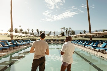 5 outdoor pools, open 8:00 AM to 10:00 PM, cabanas (surcharge) at JW Marriott Desert Springs Resort & Spa
