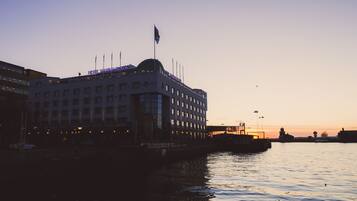 Front of property - evening/night