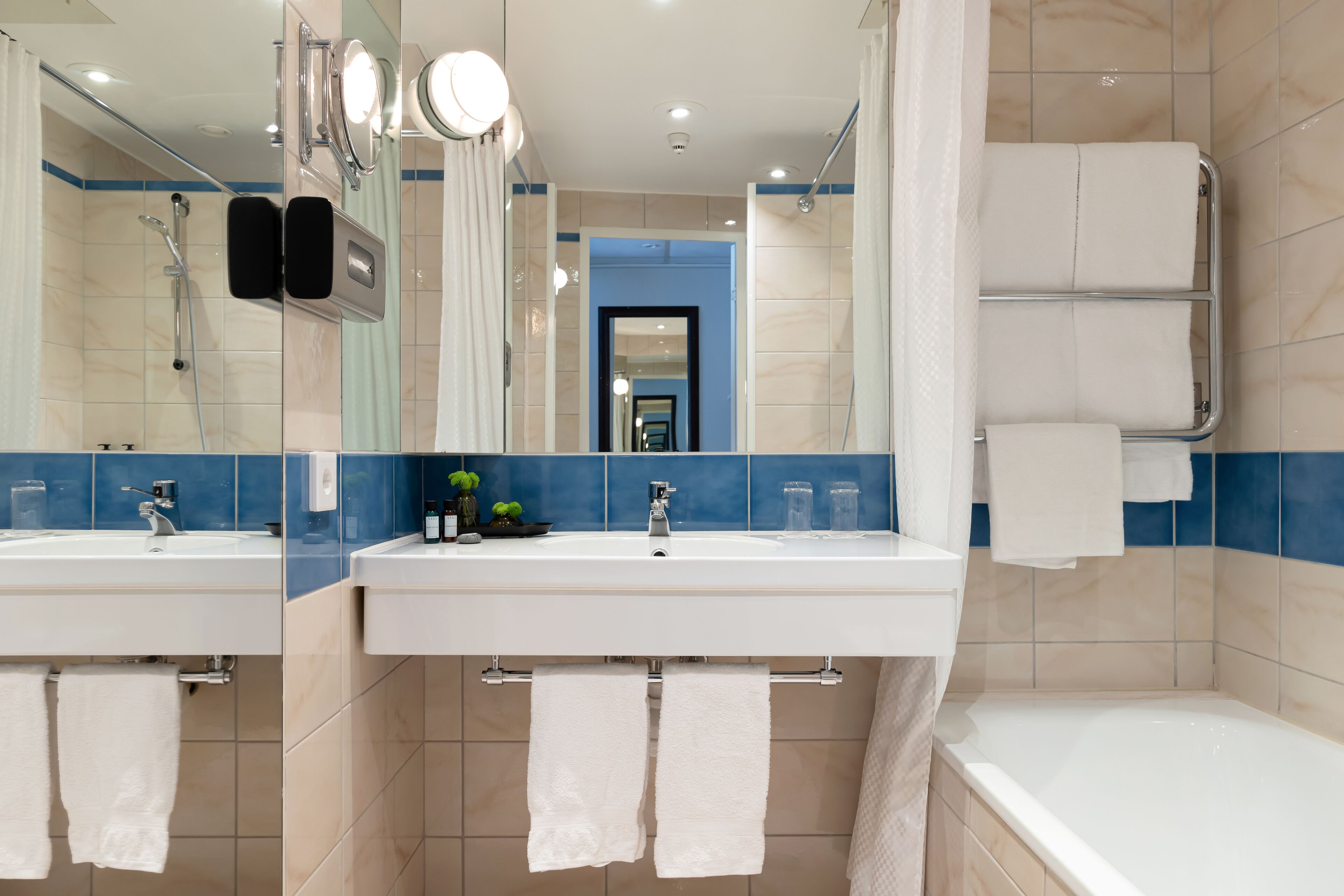 suite | bathroom | free toiletries, hair dryer, towels