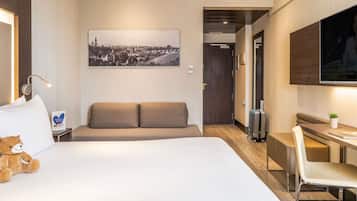 Hypoallergeen beddengoed, donzen dekbedden, een minibar