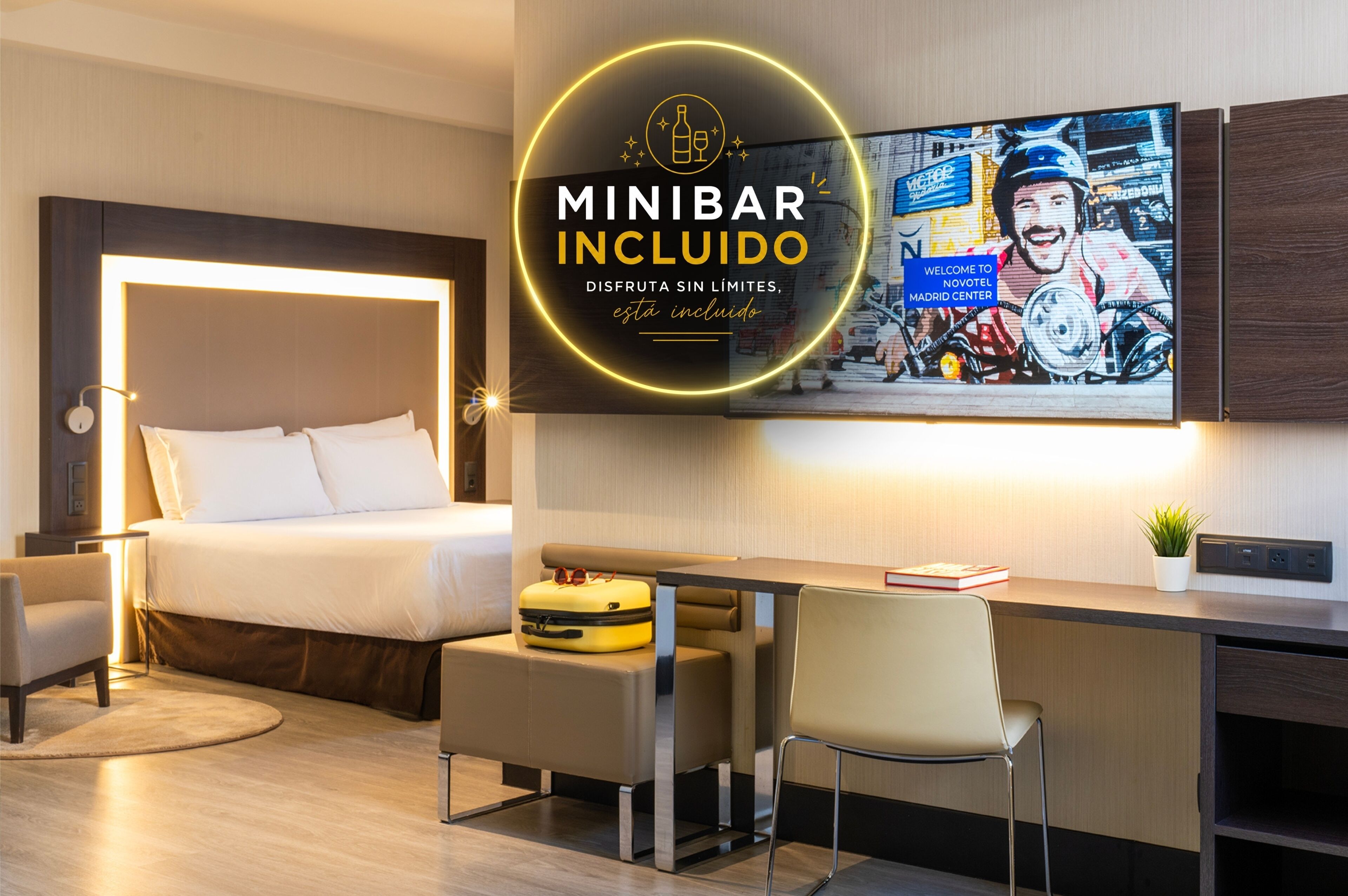 Habitació executiva, 1 llit de matrimoni | Roba de llit hipoal·lergògena, cobrellits i minibar 