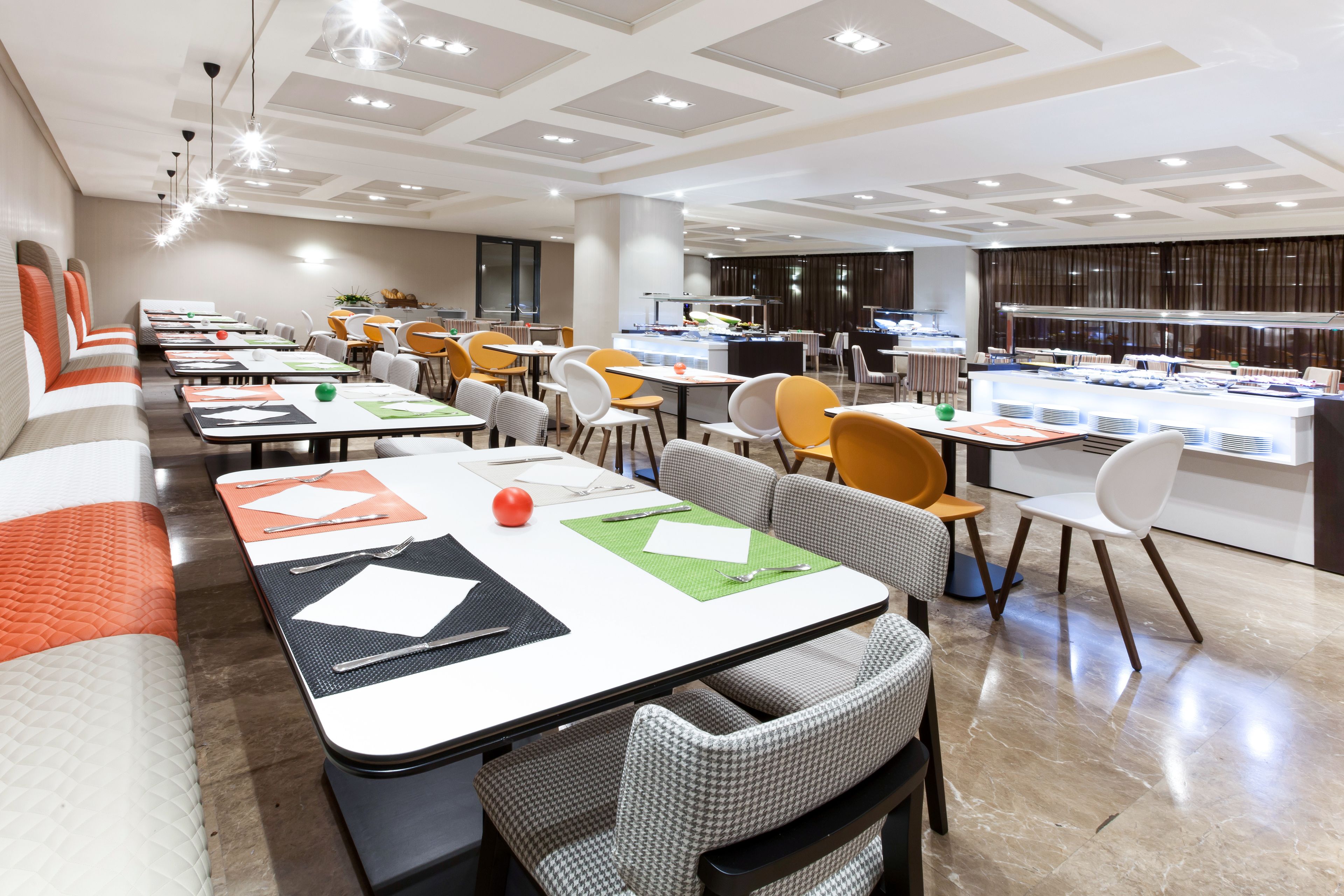 Daily buffet breakfast (EUR 26 per person)