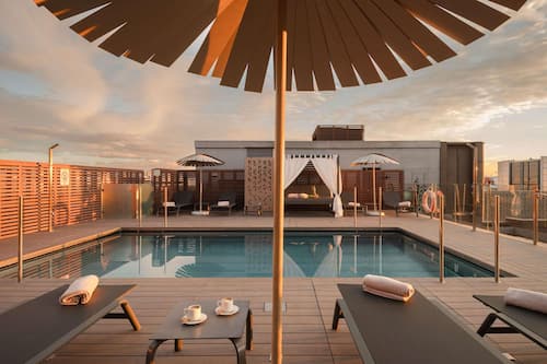 Seasonal outdoor pool