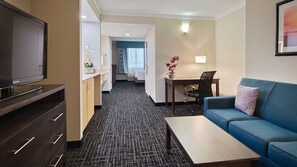 Suite, 1 King Bed, Non Smoking, Refrigerator & Microwave