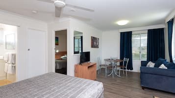 Family Suite, 2 Bedrooms, Non Smoking | Living area | LCD TV