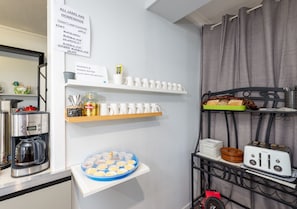 Petit déjeuner continental compris tous les jours