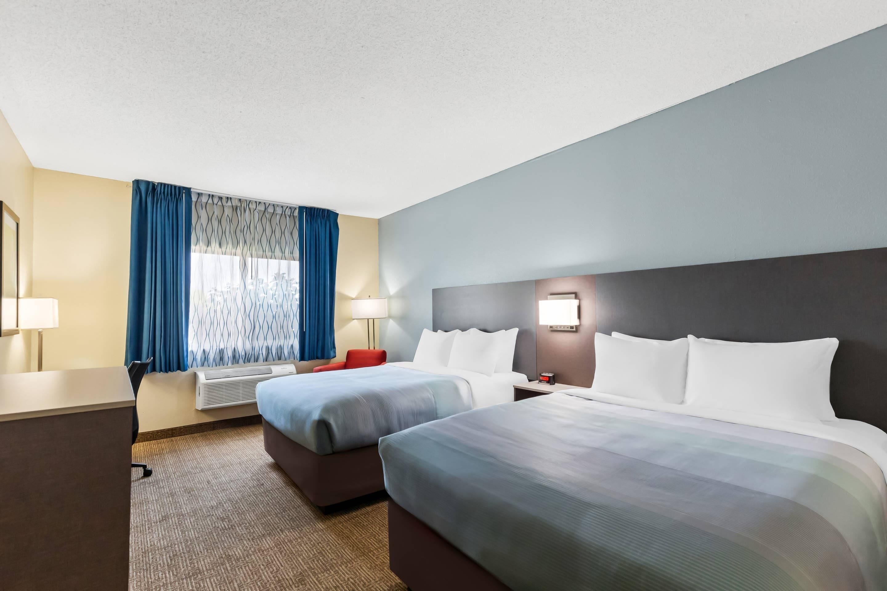 Room, 2 Queen Beds | Desk, iron/ironing board, free WiFi, bed sheets