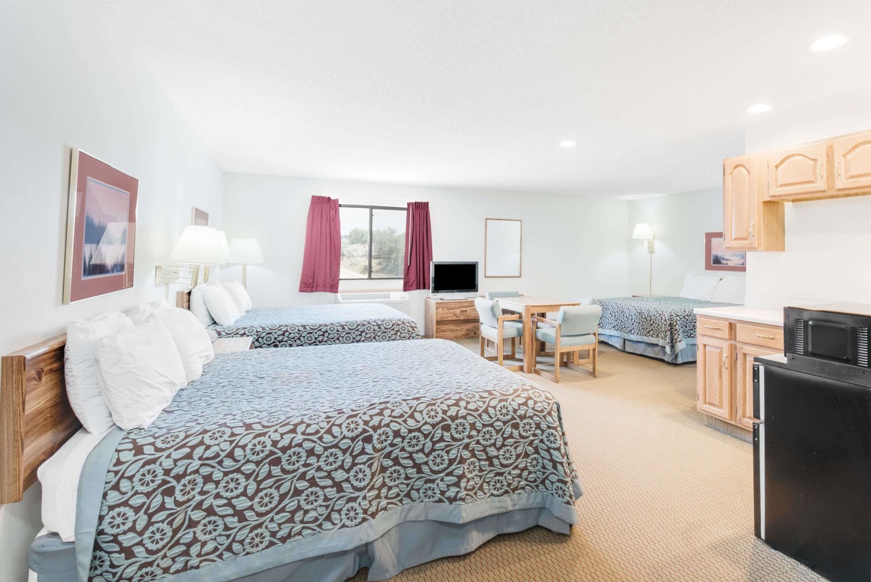 Individually decorated, soundproofing, iron/ironing board, rollaway beds