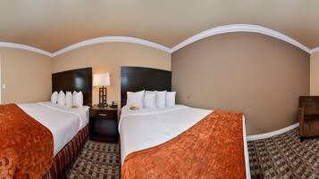 標準客房, 2 張加大雙人床, 非吸煙房 | 1 間睡房、高級寢具、特厚豪華床墊、獨特裝修