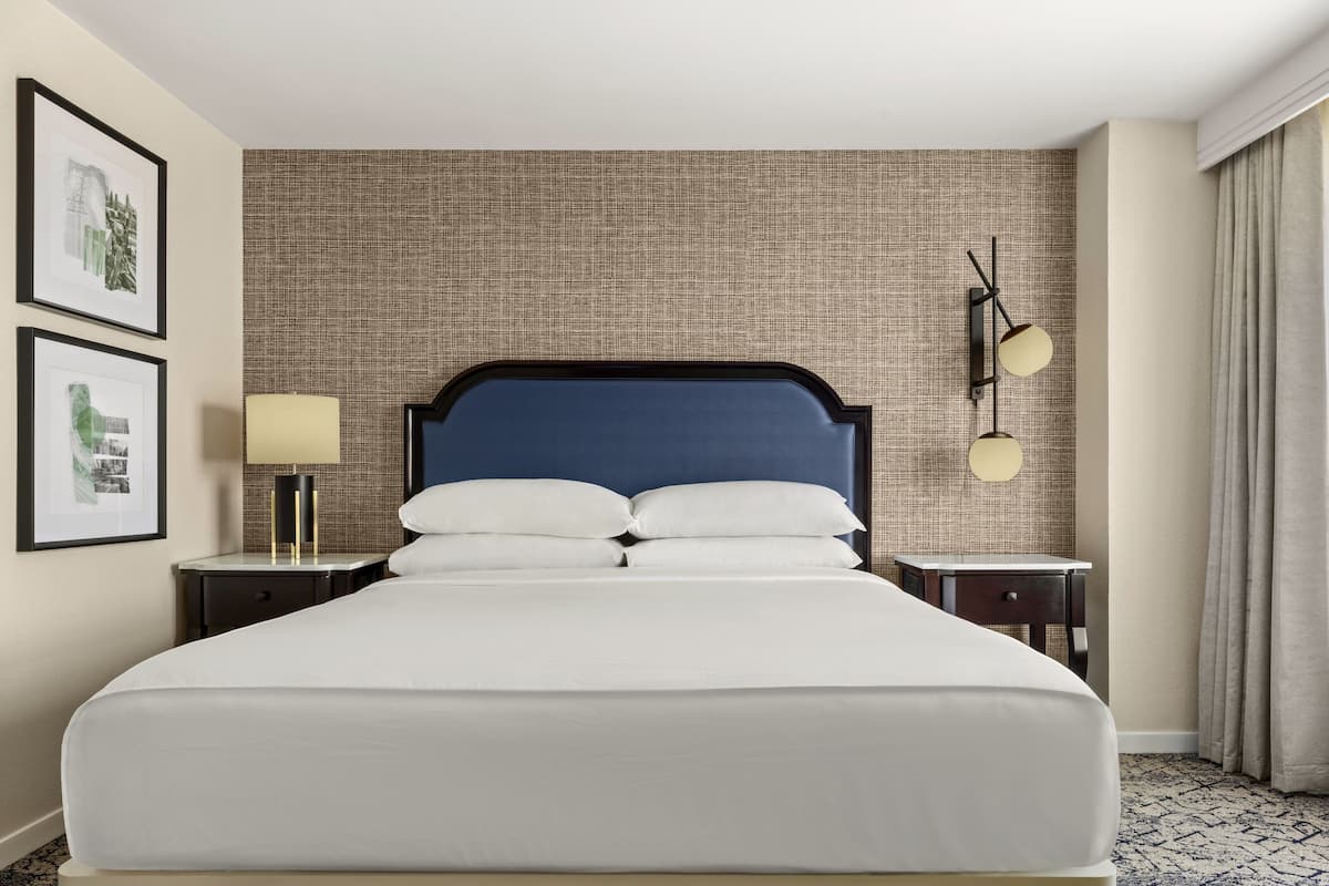 1 bedroom, premium bedding, down comforters, in-room safe